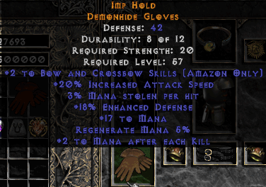 Lvl 57 Caster Gloves